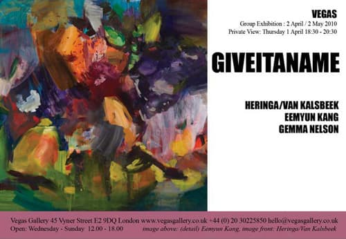GIVEITANAME - Group Exhibition