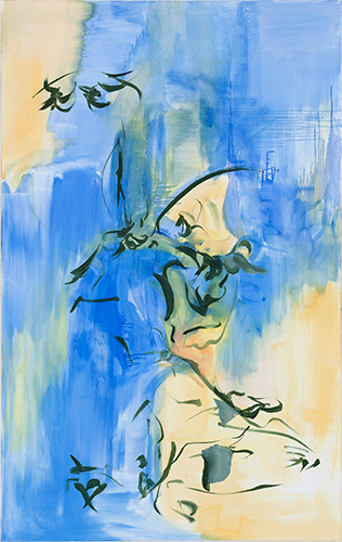 Narcissus, unfulfilled yearning I 190x130cm Oil on canvas 2015