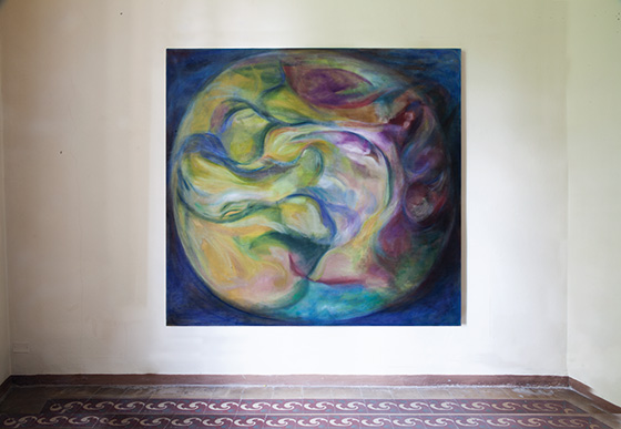 Installation view Casa Testori, Italy 2020