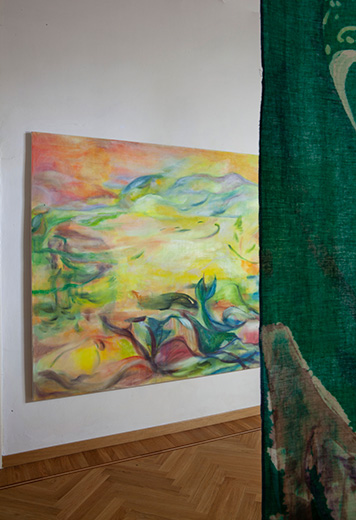Installation view II @ Casa Testori 2020