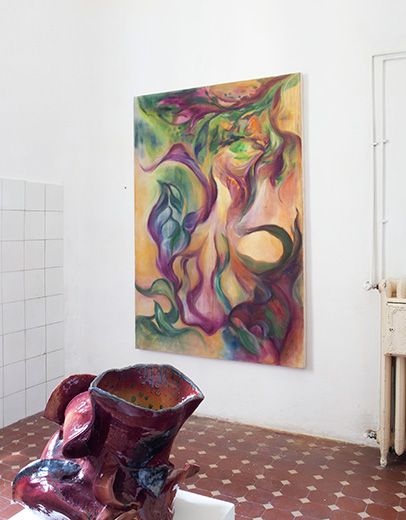 Installation view with work by Alessandro Roma II @Casa Testori 2020.jpg